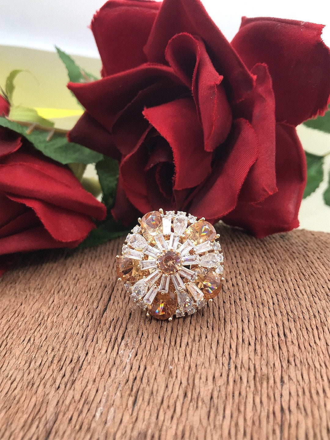 stunning stones ring