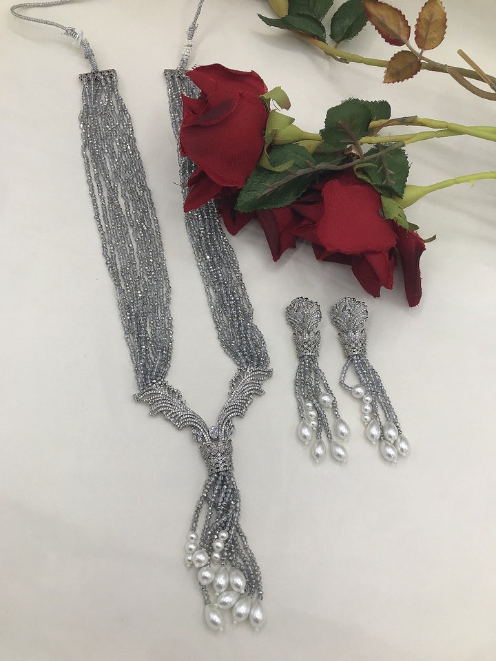 Diamond style long mala
