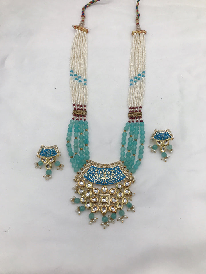 Turkish inspired kundan mala
