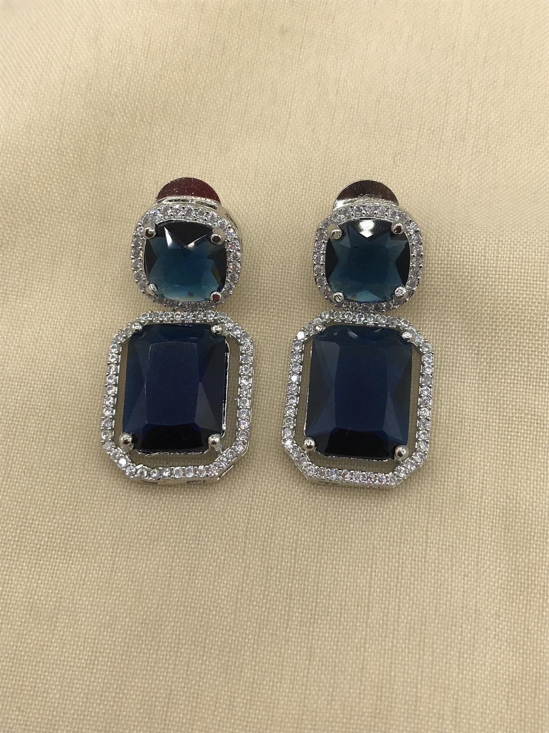 Russian doublet square necklace