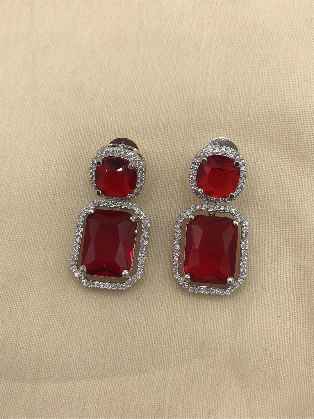 Russian doublet square necklace